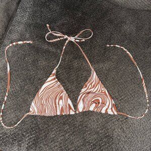 NWOT Copper Closet Bikini Top Small